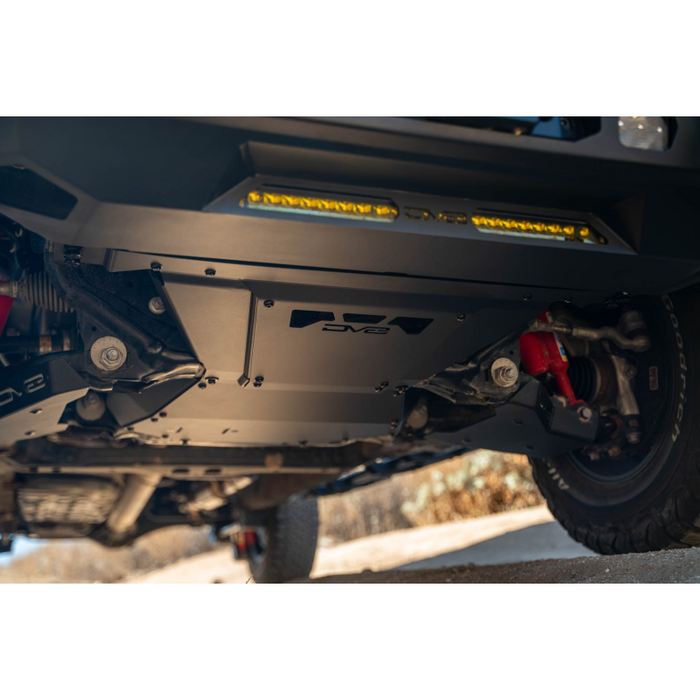 DV8 Offroad 2024-2026 Toyota Tacoma, Land Cruiser Rear Belly Skid Plate Model SPTT1-09