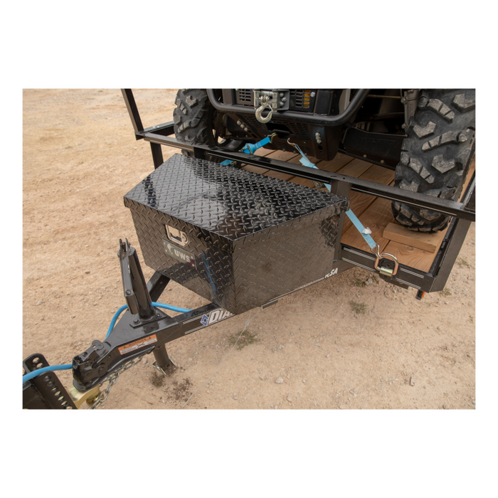 UWS Bright Aluminum Truck Side Tool Box Legs, 1 Pair Model SM-LEGS