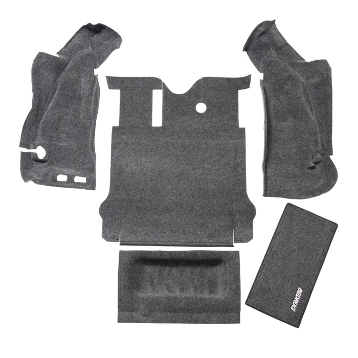 Bedrug Jeep Bedrug 2Dr Rear 5Pc Cargo Kit (Includes Tailgate & Tub Liner) Model BRJK07R2