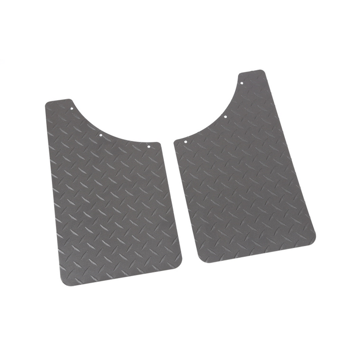 Dee Zee BlackTread Aluminum Mud Flaps Model DZ1808TB