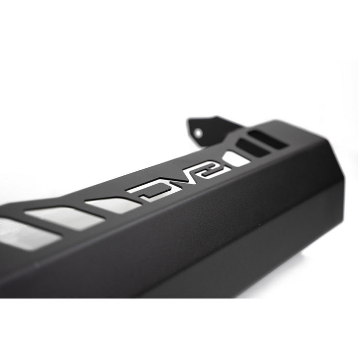 DV8 Offroad 2018=2025 Jeep Wrangler JL JL , Gladiator JT Front Bumper Sway-Bar Disconnect Motor Skid Plate Model SPJL-02