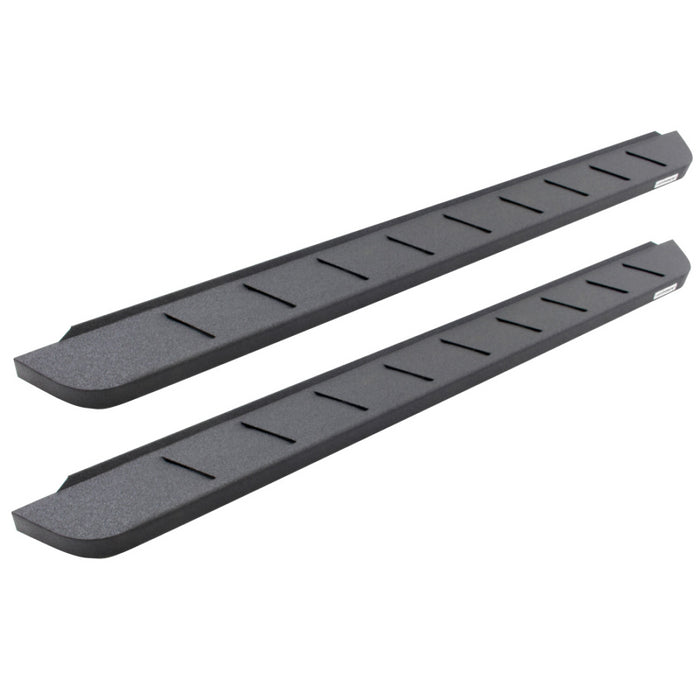 Go Rhino RB10 Running Boards with Mounting Brackets With 2 Pairs Drop Steps Kit Model 6341768020T