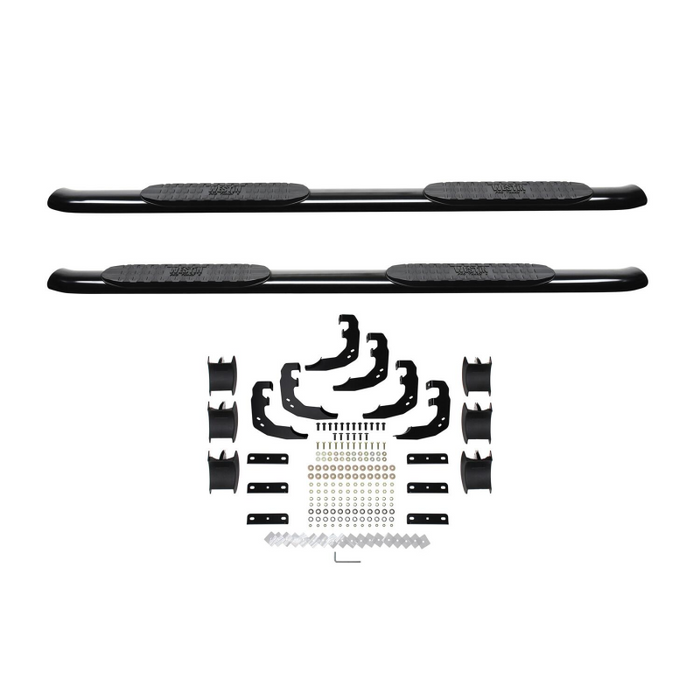 Westin PRO TRAXX 4 Oval Step Nerf Bars Black Steel Model 21-24085