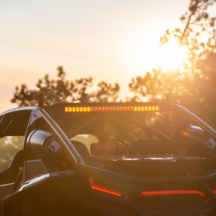 Rigid Industries Chase Rear Facing 27 Mode 5 Color LED Light Bar 28 Inch, Tube Mount Model 901801