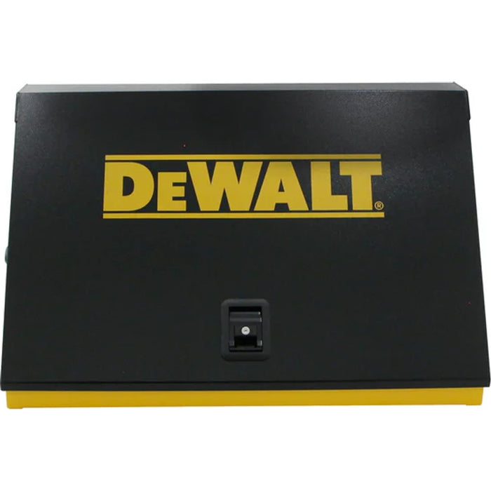 Montezuma 36 x 17 In. Steel Triangle® Toolbox Yellow/Black Top Mount Toolbox DXTB36BY