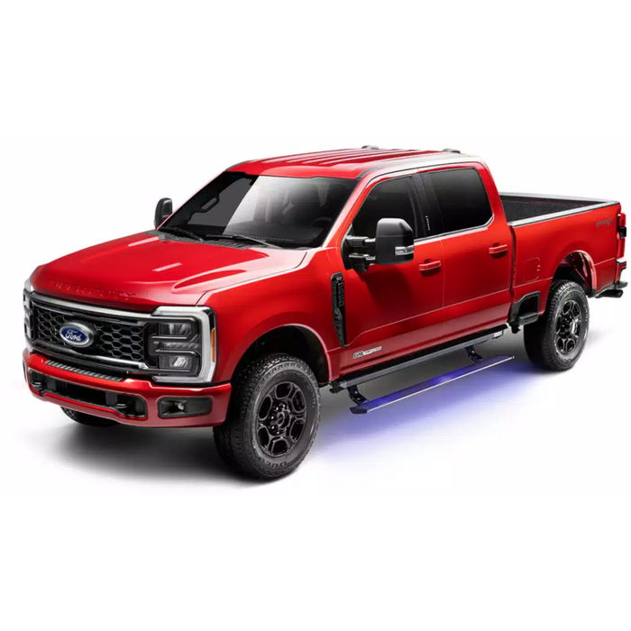 AMP Research PowerStep XL 3" Electric Running Boards Additional Drop Model 77148-01A
