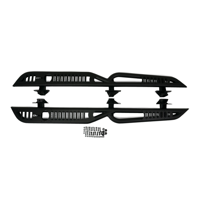 DV8 Offroad 4-Door OE Plus Series Running Boards Model SRBR-02