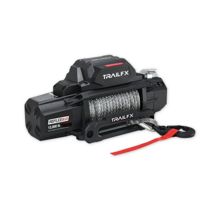 TrailFX REFLEX 2.0 Winch 12000LB Synthetic Rope Model WRS212B
