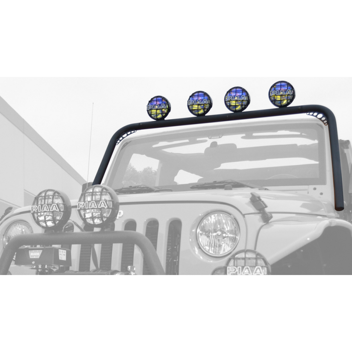 Body Armor 4X4 Jeep Wrangler Jk Front Light Bar Mount Model JK-6126