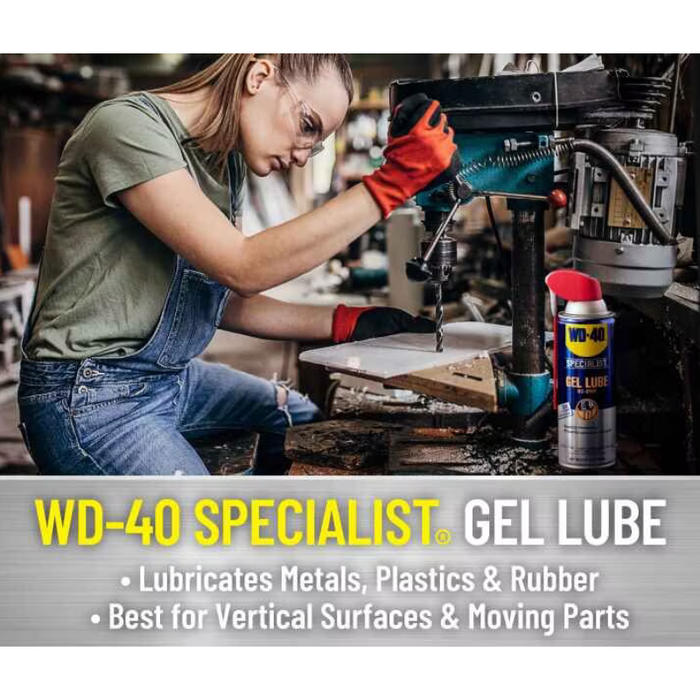 WD-40 Specialist Gel Lube No-Drip 10Oz Model 300103