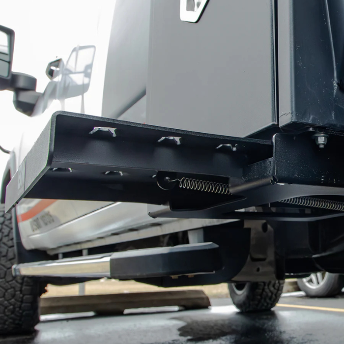 B&W Trailer Hitches Black Underbody Toolbox Bolt-On Retractable Step Model WTXA7030