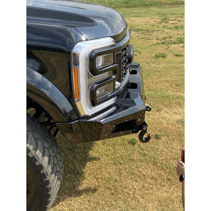 Bodyguard A2 Front Base - ACC Compatible Sensor Cutouts Texture Black Powder Coat *Fits 450/550 Factory Fenders* Model CAF23DYTNN