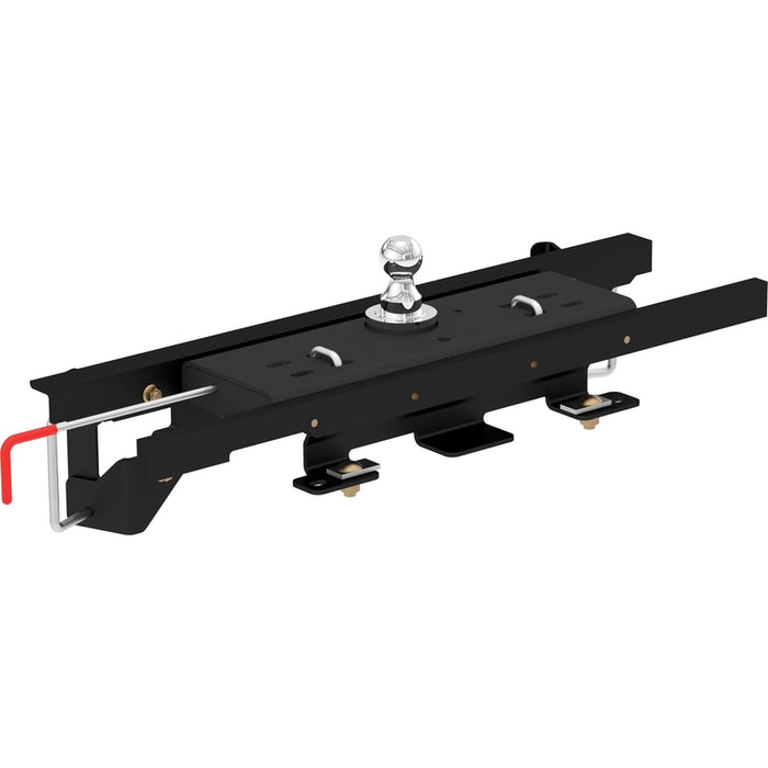 CURT Double Lock Gooseneck Hitch, 2-5/16-Inch Flip-Over Ball 30K, Fits Select Ram 1500 with Air Suspension Model 60731