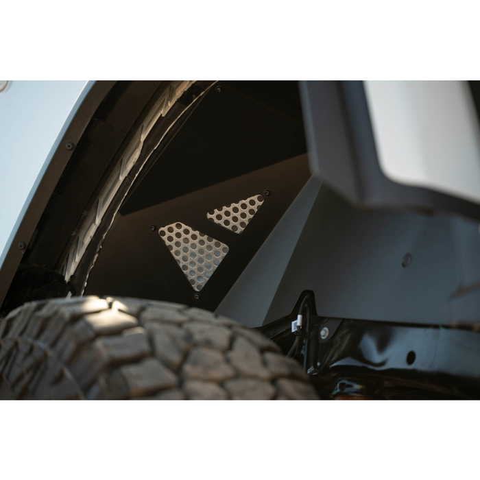 DV8 Offroad 2018-2024 Jeep Wrangler JL JLU Rear Inner Fenders Model INFEND-06RB