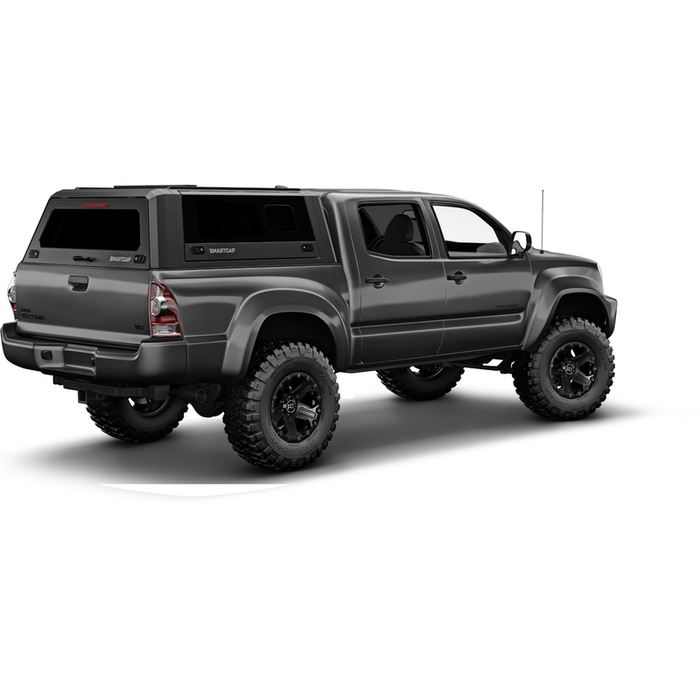 SmartCap Matte Black Truck Bed Cap EVO Sport Series w/ Horizontal Locks Model EV1318-MB