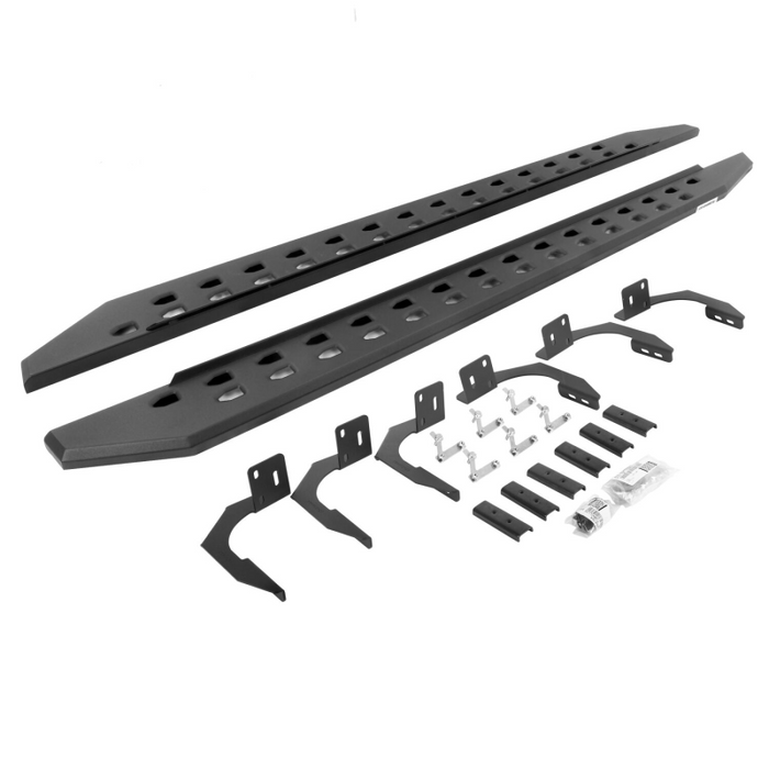 Go Rhino RB20 Slim Line Running Boards with Mounting Brackets Kit Model 69409980SPC