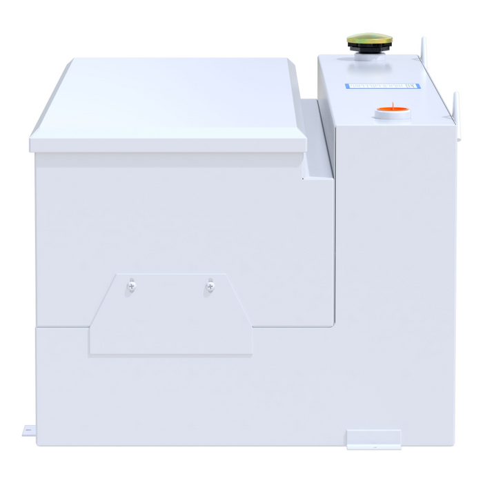 UWS White 100-Gallon Steel-Aluminum Combo Transfer Tank Model ST-100-COMBO-W