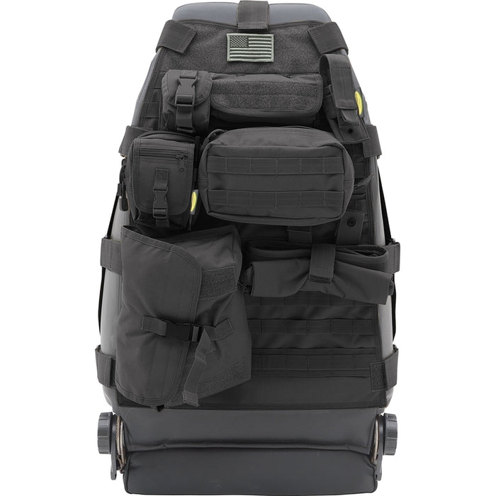 Smittybilt Gear Seat Cover - Front - Black (76-18 CJ/Wrangler) Model 5661001