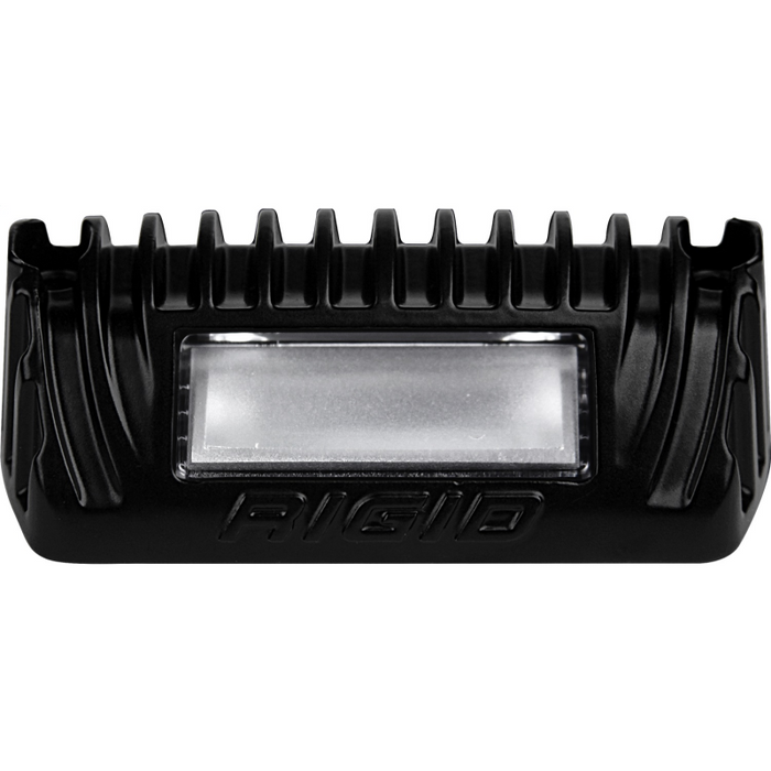 Rigid Industries 1x2 65 Degree DC LED Scene Light, Amber, Black Housing, Single Model 86630