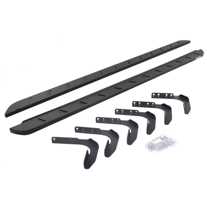 Go Rhino RB10 Slim Line Running Boards with Mounting Brackets Kit Model 63417680SPC