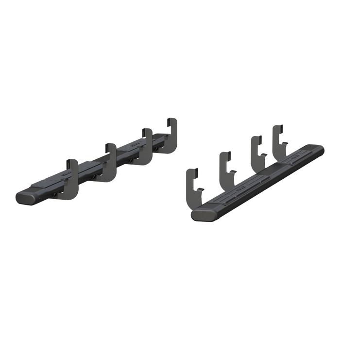 ARIES 6" x 91" Black Aluminum Oval Step Nerf Bars Model 4445049
