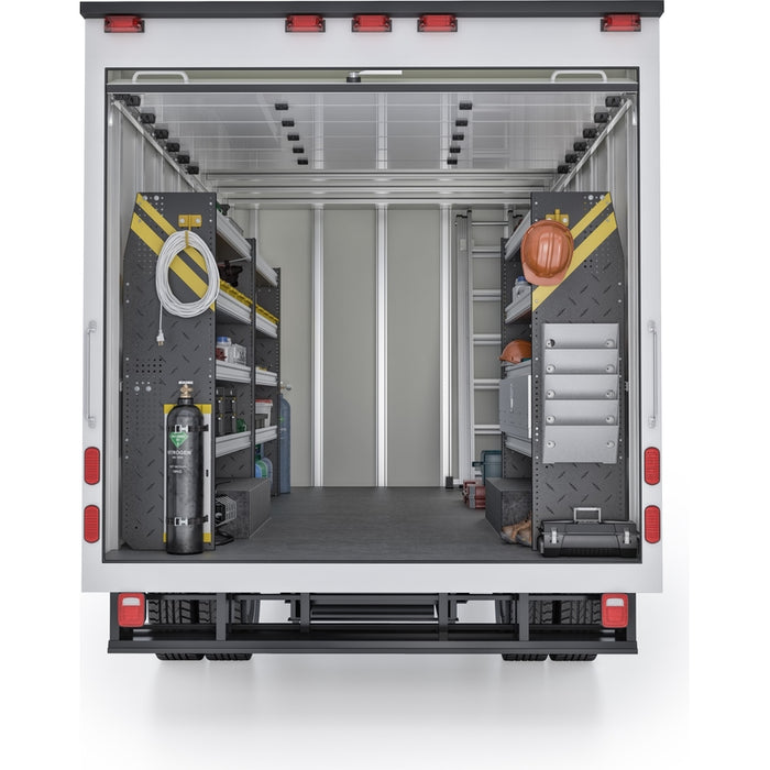 Ranger Design HVAC Van Shelving Package for 14' Box Truck - Enclosed Trailer Model BTL-12