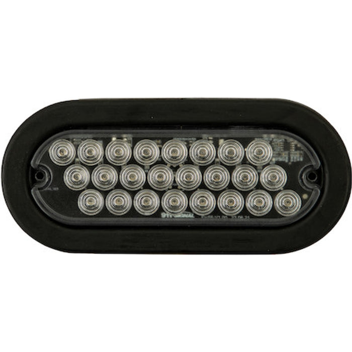 Buyers Products 6 Inch Quad Flash Oval Recessed Strobe Light - Amber Model SL70AO