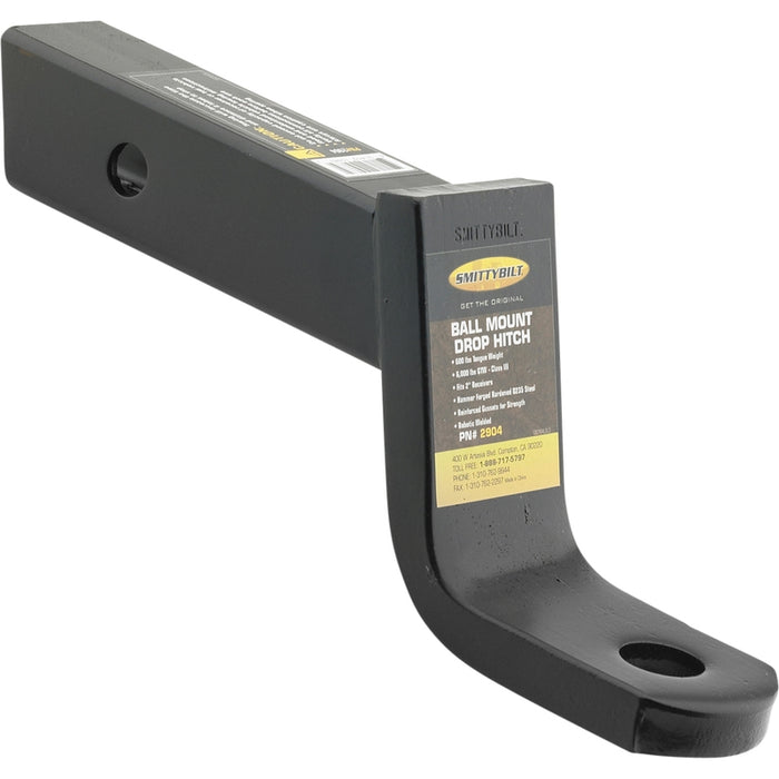 Smittybilt 4" Drop Hitch - Steel Model 2904