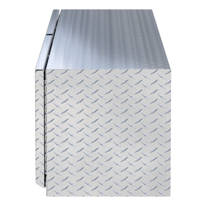 UWS Bright Aluminum 96" Double-Door Underbody Tool Box Model TBUB-96
