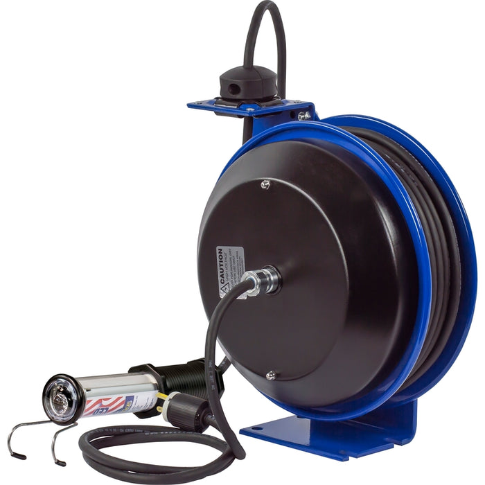 Coxreels PC Series Spring Driven Cord Reel Industrial LED Light 16 GA x 50 ft. - Cord Included Model PC13-5016-H