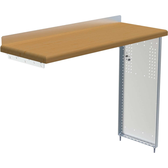 Ranger Design Workbench for Vans w/ Hardwood Top 18"x48"x40" - 1 End Panel Model S3-WA48-0