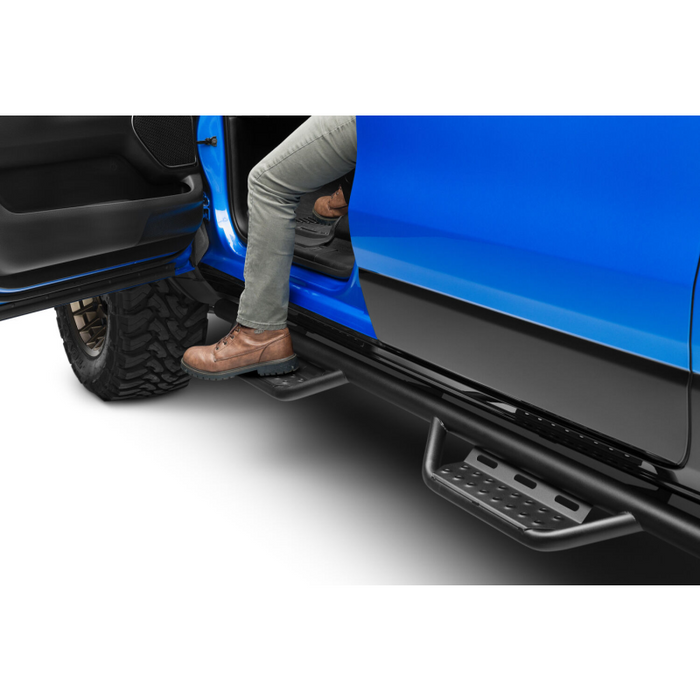 N-Fab Side Steps RS Textured Black Steel Model 219418012