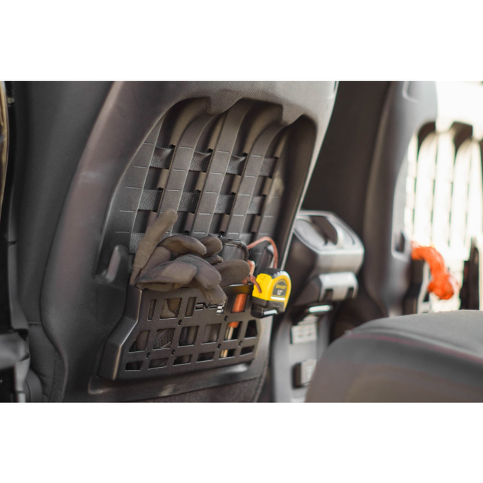 DV8 Offroad 2018-2025 Jeep Wrangler JL JLU Gladiator JT Seat Back Molle Pockets Model MPJL-09