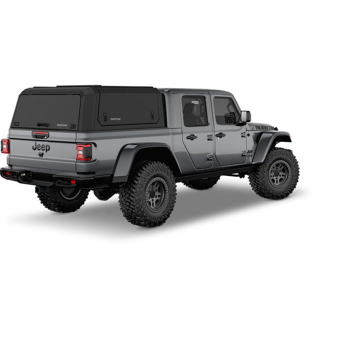 SmartCap Matte Black Truck Bed Cap EVOd Defender Series w/ Horizontal Locks Model ED0601-MB