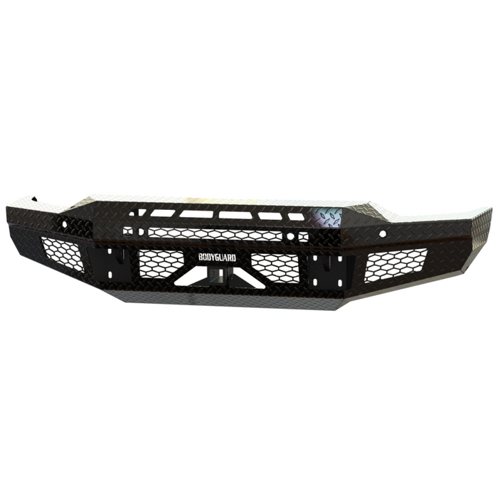 Bodyguard FT Front Base - Sensor Cutouts Fog Cutouts Receiver Gloss Black Powder Coat Model JAC20BYGNN