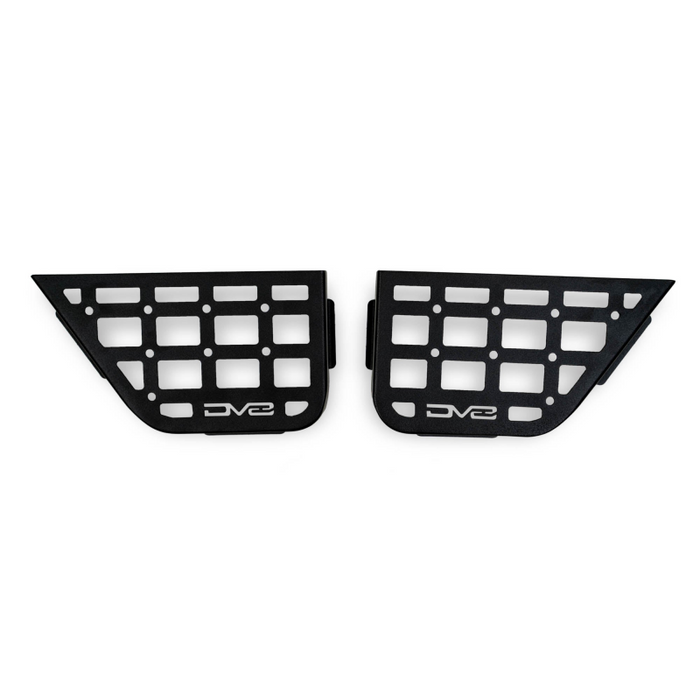 DV8 Offroad 2011-2018 Jeep Wrangler JKU 4-Door Slim Rear Door ONLY Molle Pockets Model MPJK-08