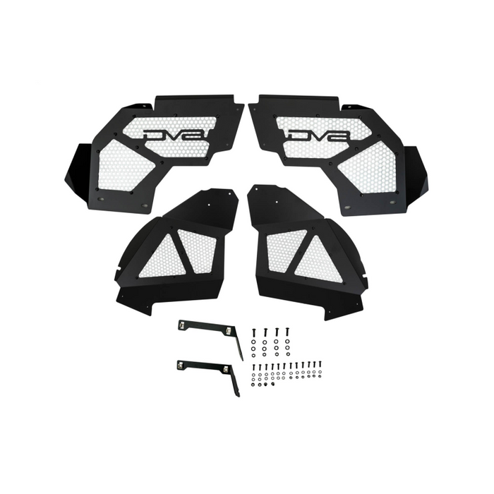 DV8 Offroad 2018-2025 Jeep Wrangler JL JLU Gladiator JT Front Inner Fenders Model INFEND-06FB