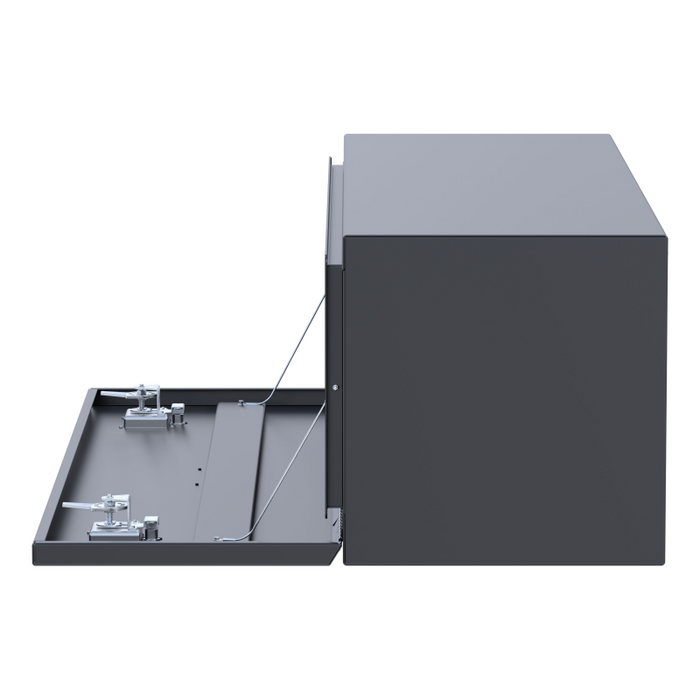 UWS Matte Black Steel 60" Single-Door Underbody Tool Box Model ST-TBUB-60-MB