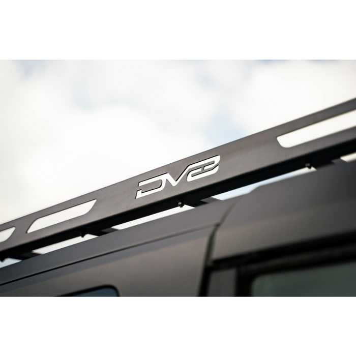 DV8 Offroad 2021-2025 Ford Bronco 2-Door Hard Top Roof Rack Model RRBR-03