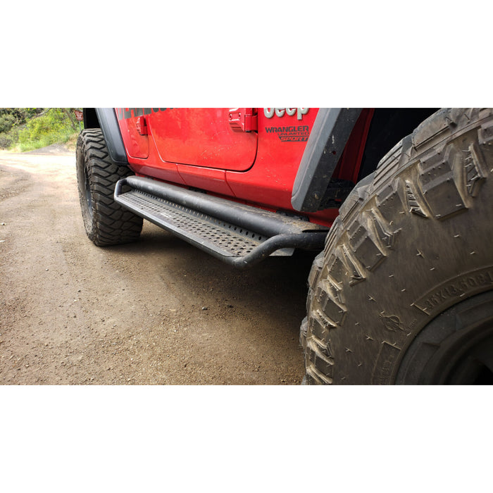 Go Rhino Dominator Xtreme D1 Running Baords with Rocker Panel Mounting Bracket Kit Model D14516T