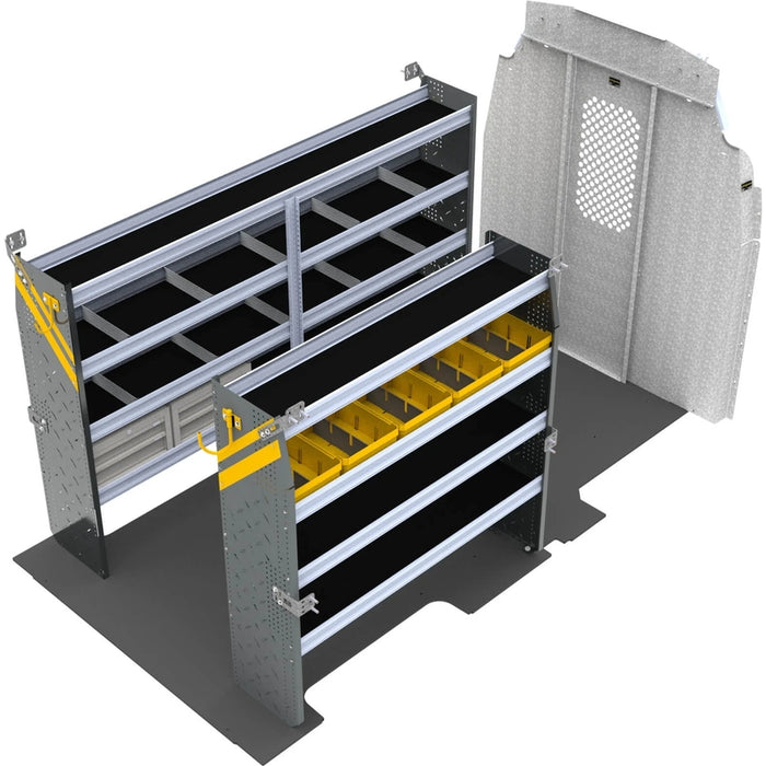 Ranger Design Mobile Service & Plumbing Van Shelving Package for Ford Transit High Roof 148" & 148" Extended Wheelbase Model FTH-16