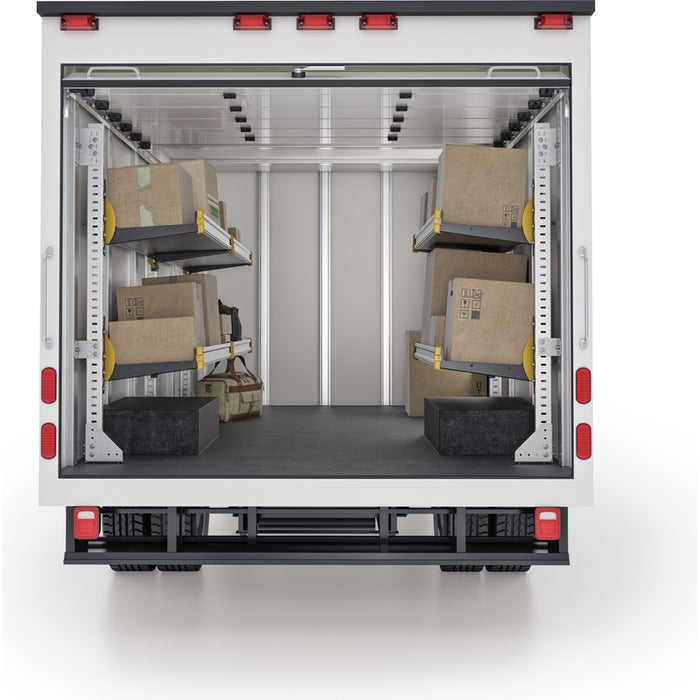 Ranger Design Delivery Van Shelving Package for 14' Box Truck-Enclosed Trailer Model BTL-19