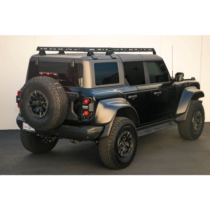 DV8 Offroad 2021-2025 Ford Bronco Hard Top Roof Rack Model RRBR-02