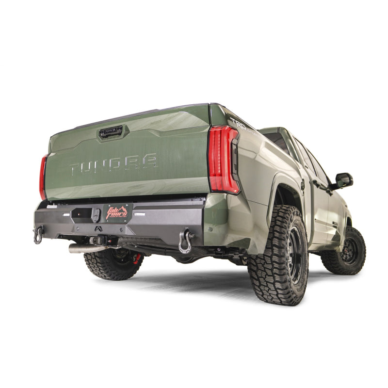 Fab Fours Premium Rear Bumper; Bare; Model TT22-W5451-B — Elite Truck