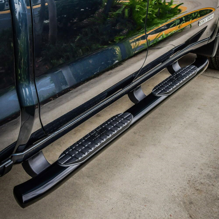Westin PRO TRAXX 5 Oval Step Nerf Bars Black Steel Model 21-54125