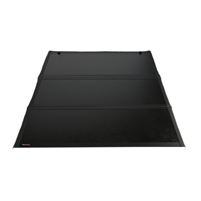 TrailFX Hard Tri-Fold Tonneau Cover Low Profile Black Plastic Model TFX3529