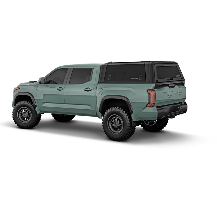 SmartCap Matte Black Truck Bed Cap EVO Sport Series w/ Vertical Locks Model EV1310-MB