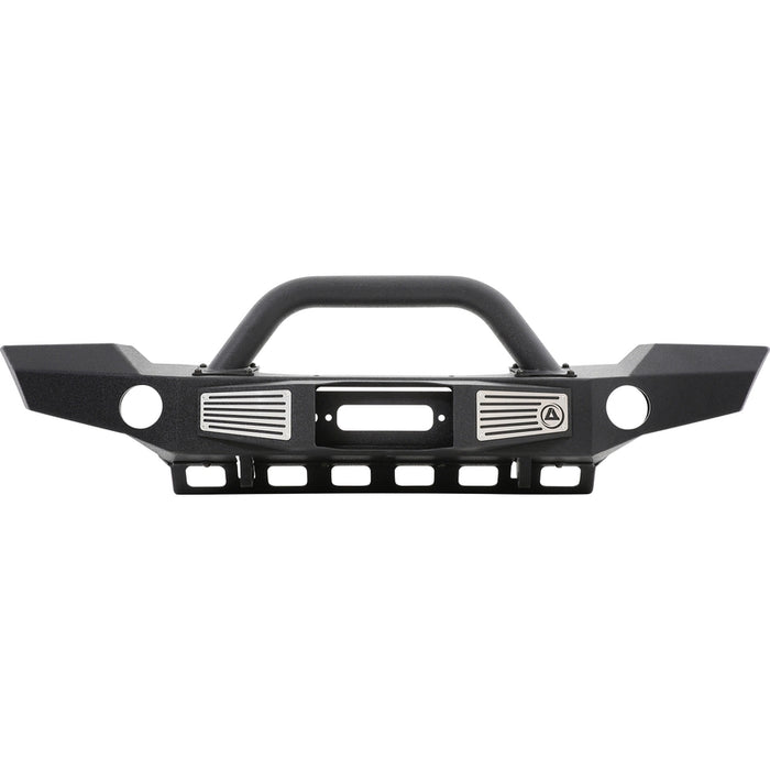 Smittybilt XRC Atlas Front Bumper - Textured Black (07-18 JK/JKU) Model 76892