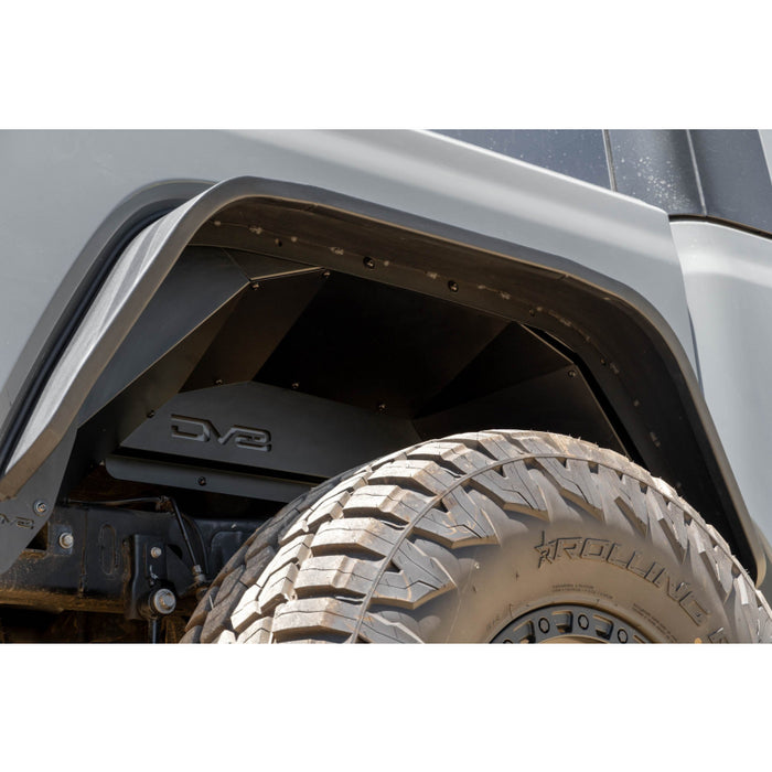 DV8 Offroad 2020-2025 Jeep Gladiator JT Rear Inner Fenders Model INFEND-07RB
