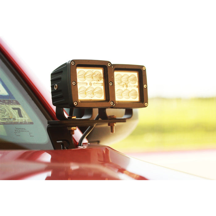 Rago Fabrication Ditch Light Bracket Extensions - Pair Model RACCDITEXT